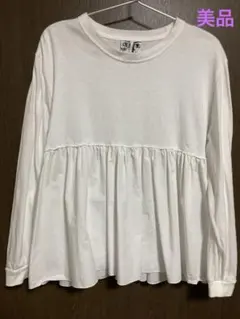 アッシュ　H /ホワイト 長袖 トップス