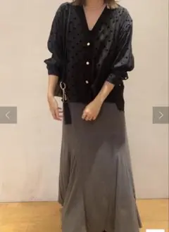 COLLAGE GALLARDAGALANTE カーディガン 水玉 [F]