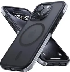 Lamicall iPhone 15 Pro ケース Magsafe対応 半透明