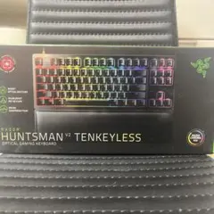 Razer Huntsman V2 Tenkeyless 日本語配列 紫軸 - メルカリ
