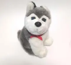 シベリアンハスキーぬいぐるみ レトロ 昭和平成 - メルカリ