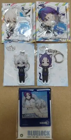 ブルーロック アクリルスタンド のび猫 凪 誠士郎 御影 玲王 ビビットサマー