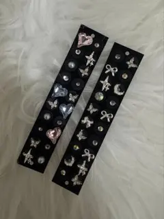 ハート　耳つぼジュエリー　40粒セット