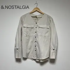&.NOSTALGIA ベージュ トップス　ジャケット　長袖のサムネイル