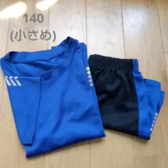 キッズ スポーツウェア 上下セット 140 ダークブルー