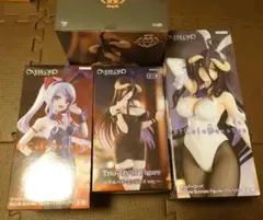 ●オーバーロード フィギュア アルベド シャルティア 4個セット