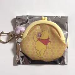 ディズニー　シークレットがま口ポーチ　プー