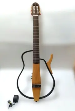 Yamaha SLG110N サイレントギター ACアダプター、サイレントピック
