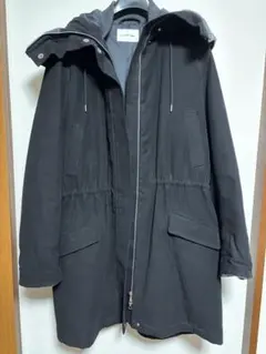 専用　Robert Geller ウールモッズコート ブラック ロバートゲラー ROBERT GELLER ロバートゲラー モッズコート - メルカリ