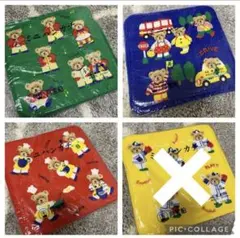 日本製　タオル　ハンカチ　セット まとめ売り ミニタオル ミニハンカチ　クマさん