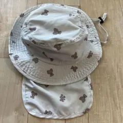 クマ柄バケットハット