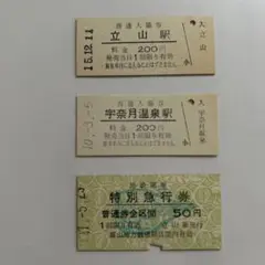 ②【希少】国鉄時代の記念切符   硬券「とちぎ博ブルートレイン運転記念入場券」 ②【希少】国鉄時代の記念切符 硬券「とちぎ博ブルートレイン
