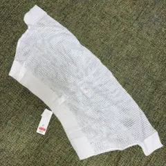 GU メッシュボレロ　新品　M 01 OFF WHITE ホワイト