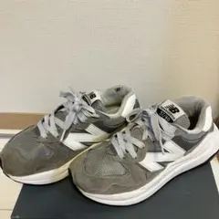new balance 57/40 グレー スニーカー　25.0cm