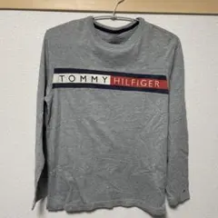 値下げTOMMY HILFIGER グレー 長袖Tシャツ