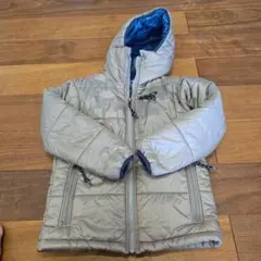Denim Dungaree ダウンコート サイズ130 ベージュ フード付き