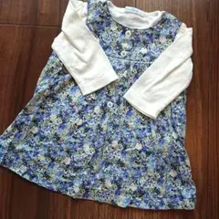 familiar 花柄ワンピース 70