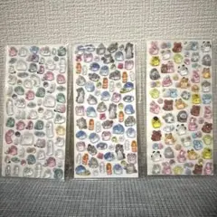 新品 ボンボンドロップシール うるちゅるポップ オバケーヌ 風 3枚セット