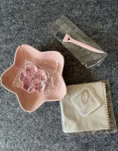 桜 お香立て 陶器 セラミック ヨガ 瞑想 和風 インテリア 新品 かわいい