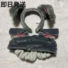 ディズニー ヘアバンド カチューシャ トランプ わんわん物語 グレー セット