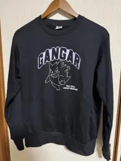 ポケモン ゲンガー 裏起毛スウェット L ブラック