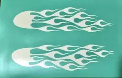 ファイヤーパターンマスキングシートCタイプ280mm（左右２枚組）のサムネイル
