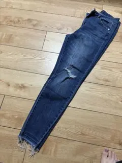 ダメージ加工 スキニーデニムパンツ カットオフのサムネイル