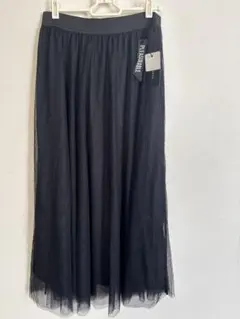 チュールスカート　レーススカート　ロングスカート　Lサイズ