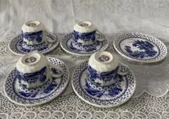 ノリタケ NT カップ&ソーサー 昭和　レトロ　風景　アンティーク