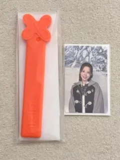 NiziU ハピドロ　うちわグリップ　トレカ　マコ