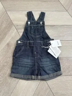 新品未使用イタリアブランド　Fagottino デニムサロペット 80