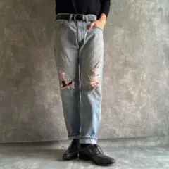 Levi’s 505 メキシコ製 デニム ライトブルー ストレート W34