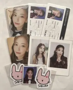 lesserafim ルセラフィム　2023 シーグリ　サクラ　トレカ