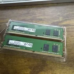 Samsung DDR5-4800 8GBデスクトップメモリ2枚セット計16GB - メルカリ