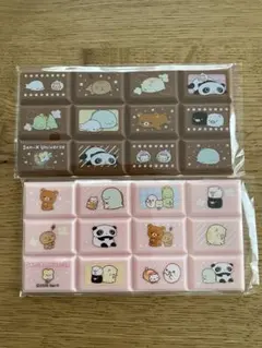 San-X Universe チョコレート型シール 2種セットのサムネイル