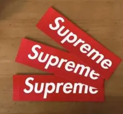 【定番人気】Supreme Box Logo Sticker 3枚セットのサムネイル