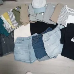 夏物140③センチカジュアルおまとめブリーズブランシェスUNIQLOデニム