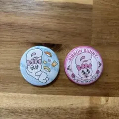 エスターバニー 缶バッジ 2個セット