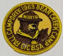 希少 60s ヴィンテージ ボーイスカウト BSA インディアナ連盟 パッチ