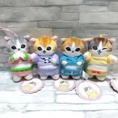 mofusand パジャマにゃんマスコット2　4種セット ④