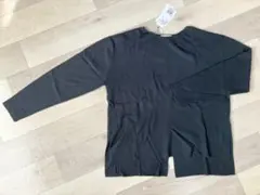 《新品》OPAQUE.CLIP／ネオサーモ ボクシーニット／ブラック／M