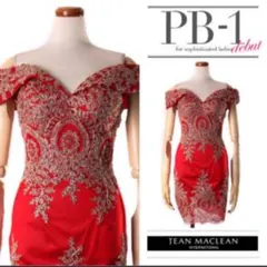 【匿名発送】JEAN MACLEAN＊オフショル刺繍ミニドレス