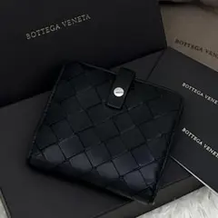 ［美品］RFID内蔵 BOTTEGA VENETA イントレチャート 財布