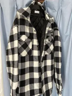 Denifits チェック柄　シャツ・ジャケット　4L 大きいサイズ