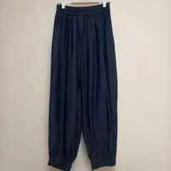Dgy新品ブルーデニムリラックスパンツ