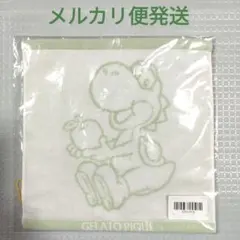 ジェラピケ　スーパーマリオ　ハンドタオル ヨッシー　グリーン