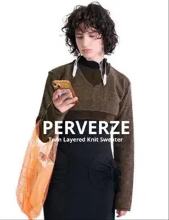 PERVERZE Twin Layered Knit Sweaterのサムネイル