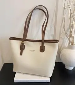 トートバッグ ビジネスバッグ 仕切り付 マチ広 ショルダーバッグ 上質レザー