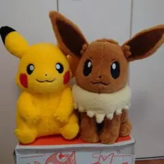 ポケモン ピカチュウ イーブイ クラシックボア ぬいぐるみセット