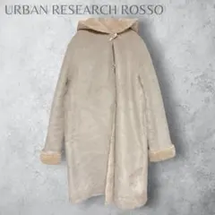 【URBAN RESEARCH ROSSO】　フェイクムートンコート　上品